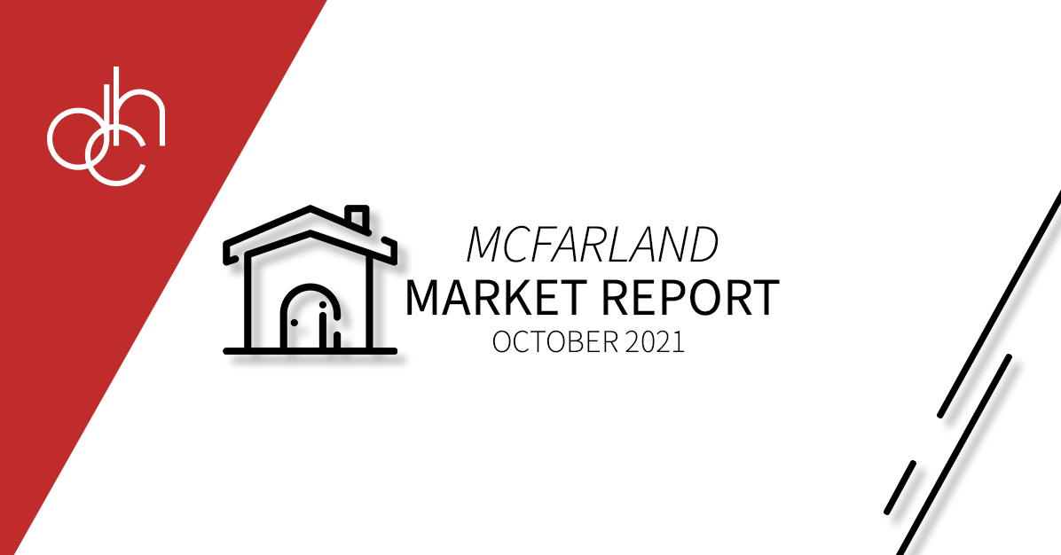 October 2021 McFarland Market Report