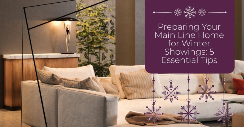 Preparing Your Main Line Home for Winter Showings: 5 Essential Tips