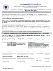 Ask Charles Cherney What Is The Massachusetts Mandatory Real Estate 