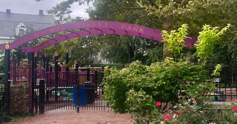 Walnut Street Park in Somerville, MA