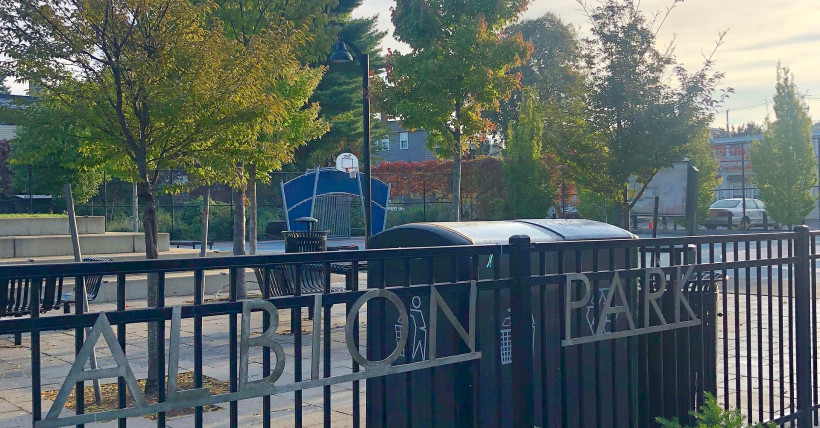 Albion Park in Somerville, MA