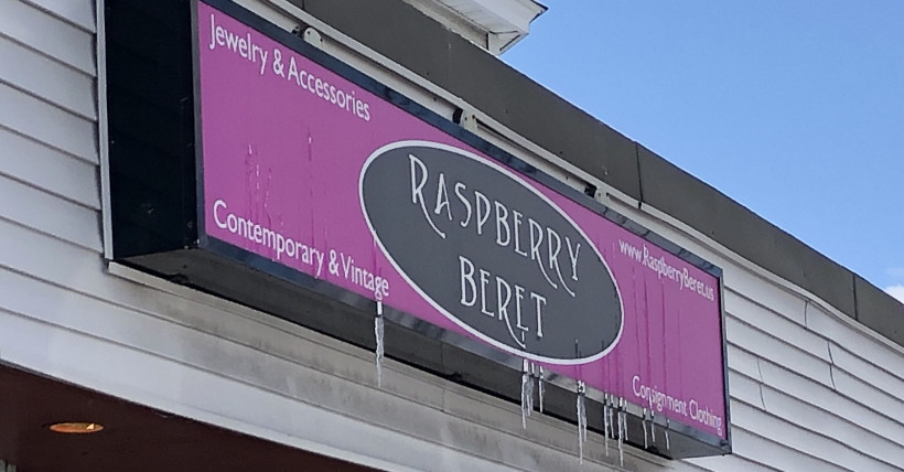 Raspberry Beret in Cambridge, Massachusetts