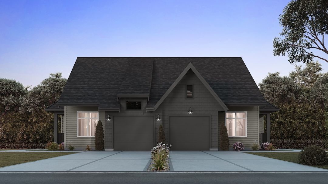 Rosemont exterior render — Unit 101, 2459 Bradley Drive, Armstrong BC