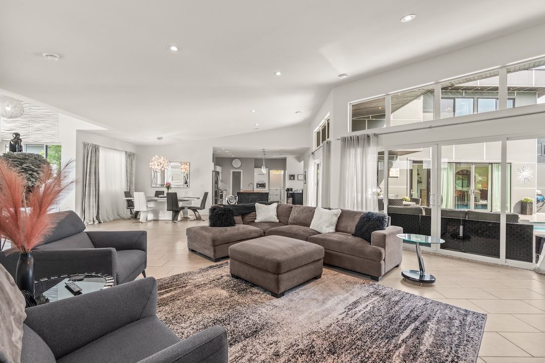 Open living area at 811 Mt Ida
