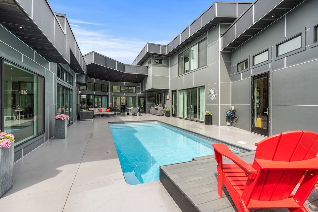 Courtyard wide view