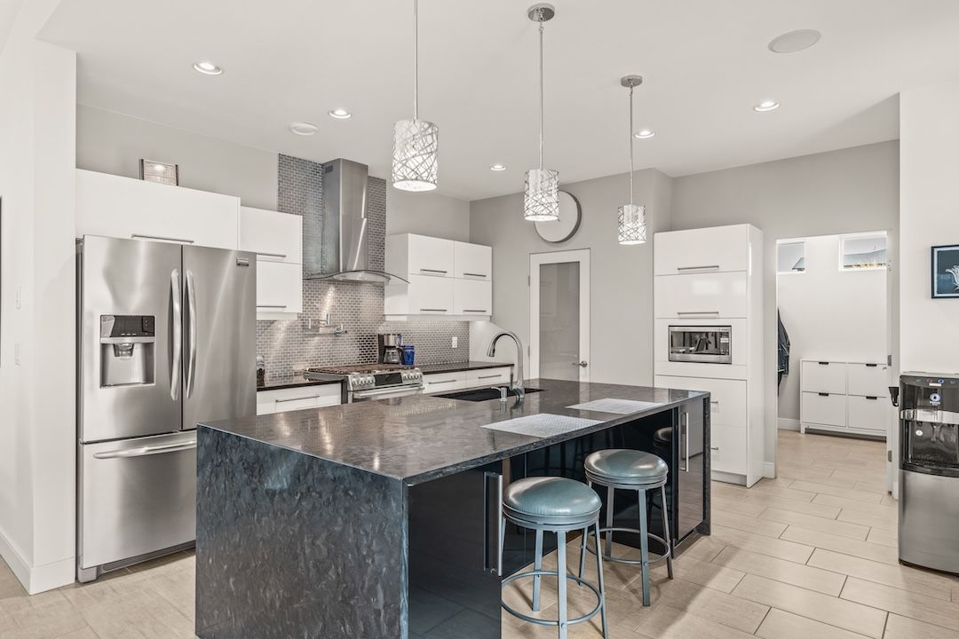 Kitchen wider view