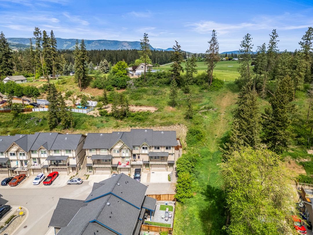 Aerial view of Willowbrook Terrace and surrounding Armstrong neighbourhood