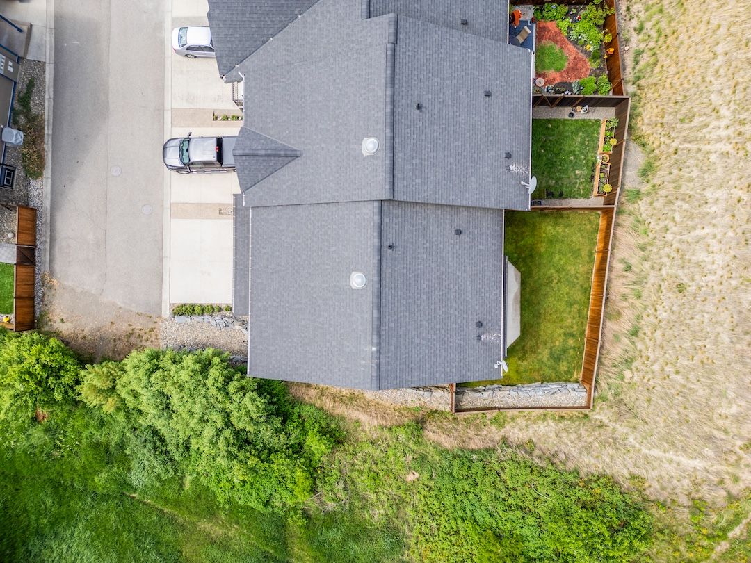 Final exterior view of 140-3780 Schubert Road at sunset