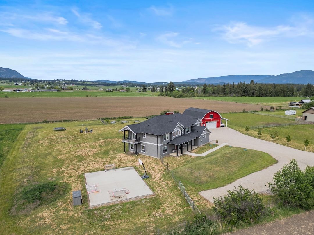 Property and acreage from the air