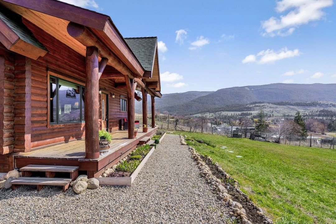 Covered front porch