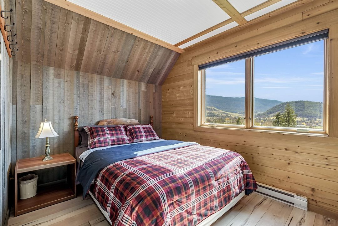 Bedroom with view