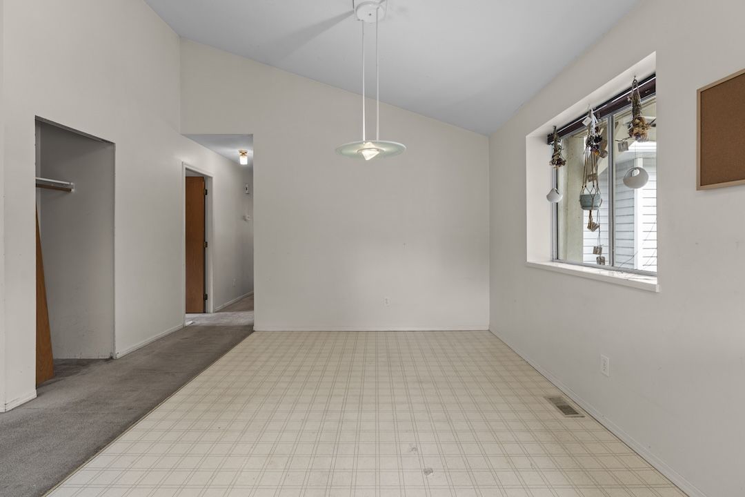 Kitchen open to the living space