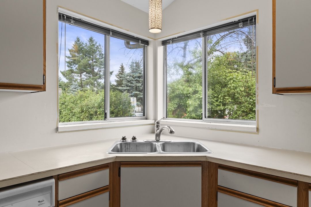 Kitchen looking out