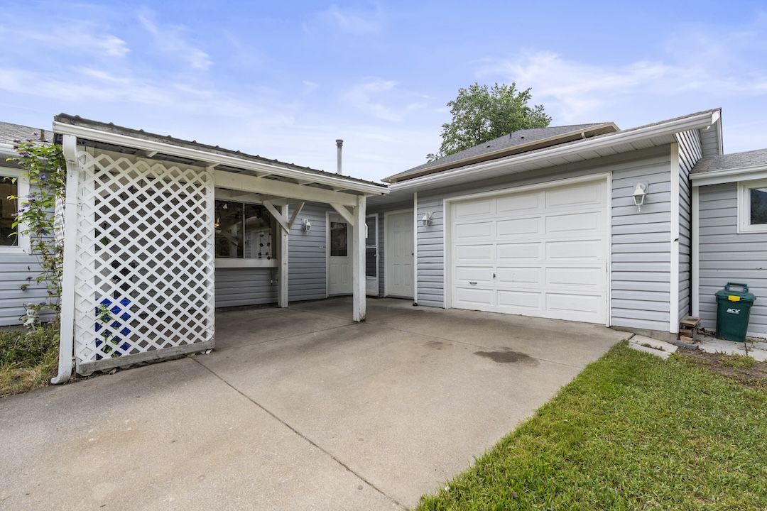 Parking and driveway