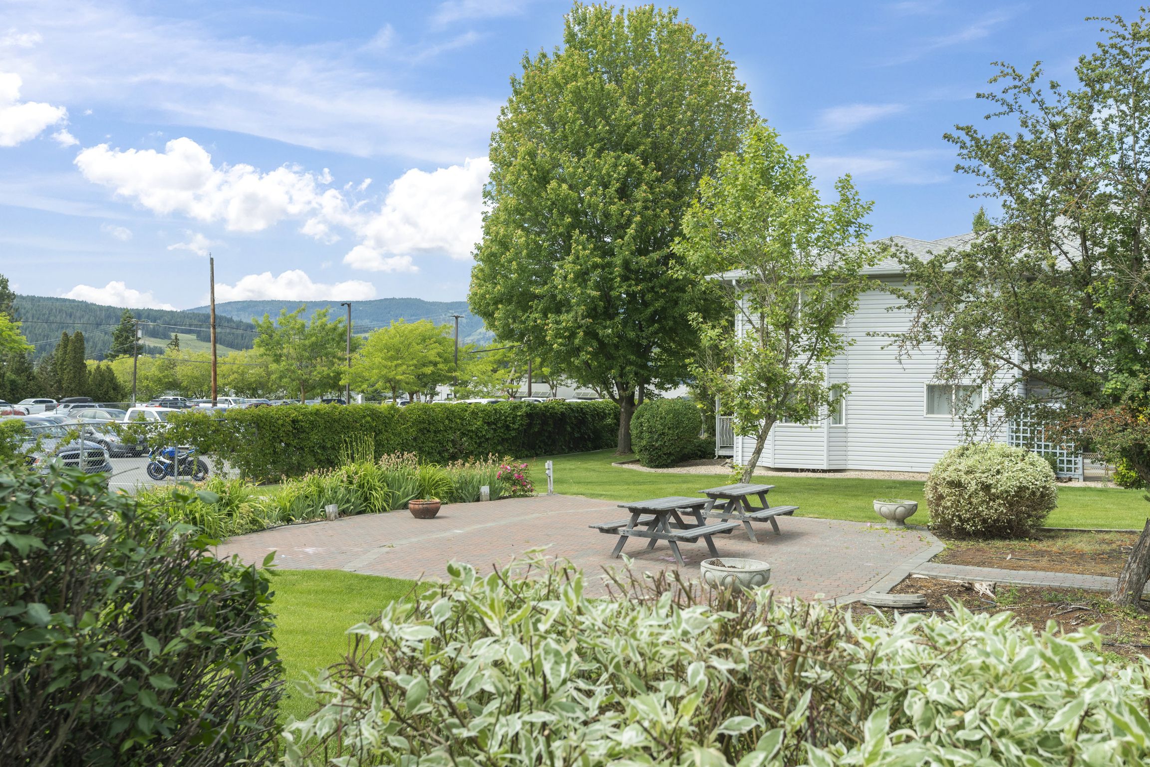 Shared courtyard