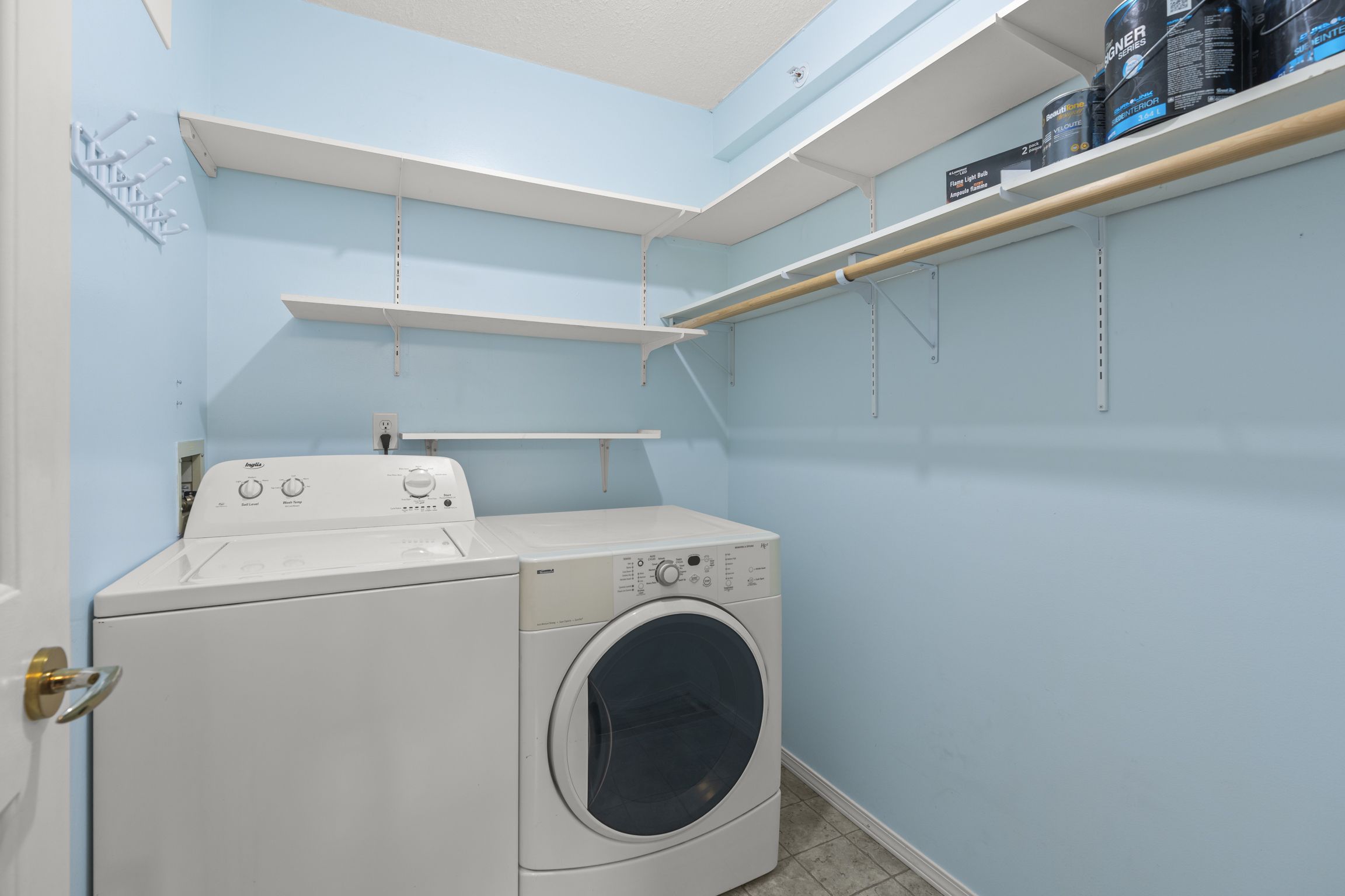 In-suite laundry