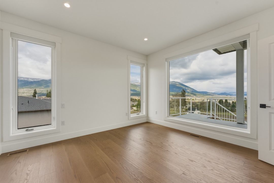 Main-floor primary bedroom