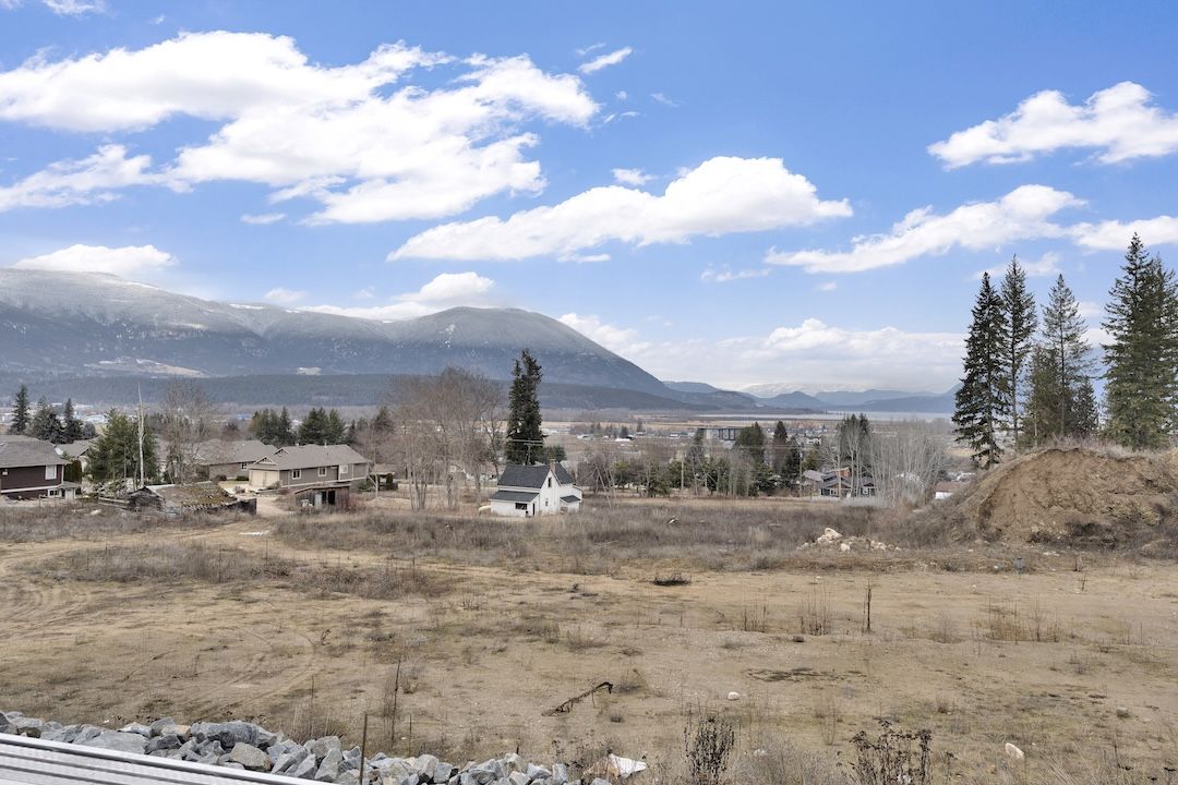 Valley and mountain view