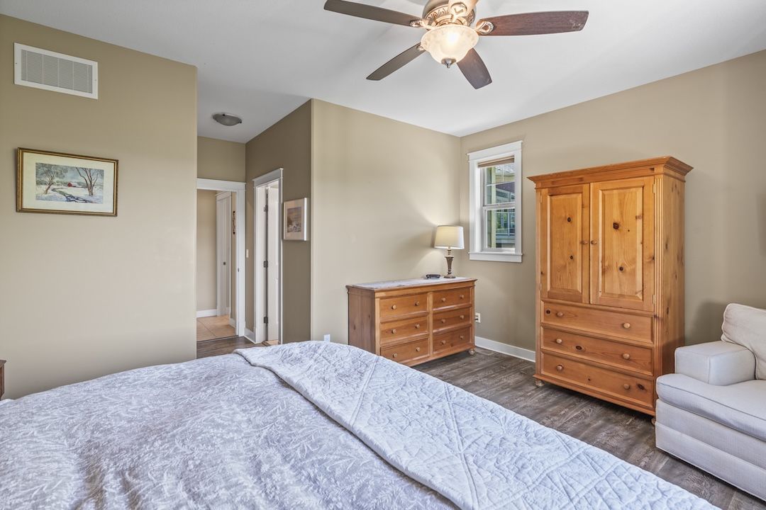 Primary bedroom interior