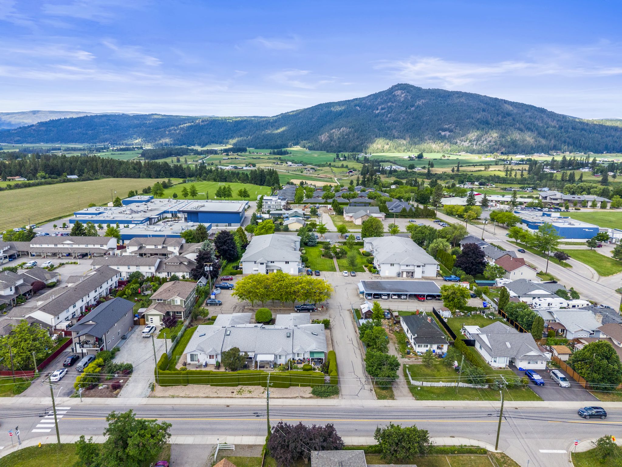 Aerial of the complex