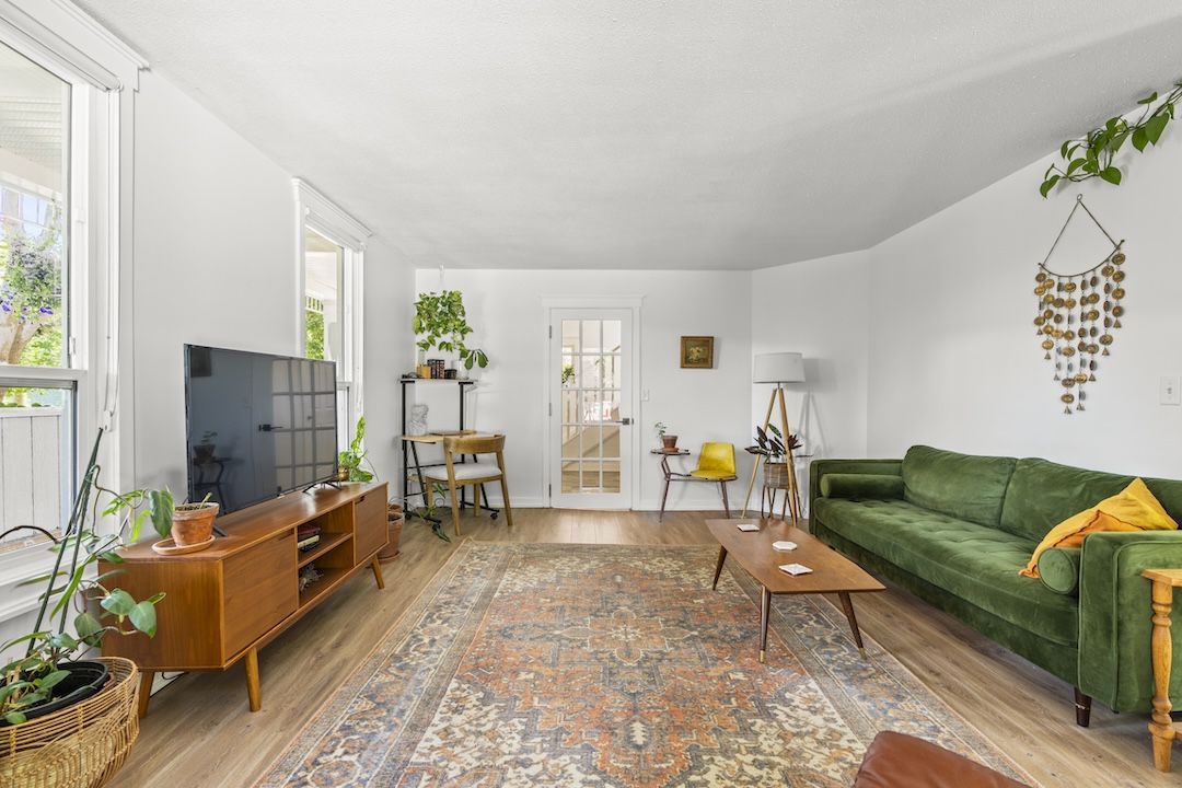 Main-floor home living room