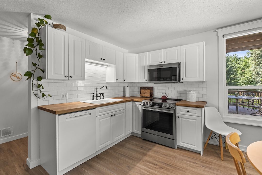 Main-floor kitchen