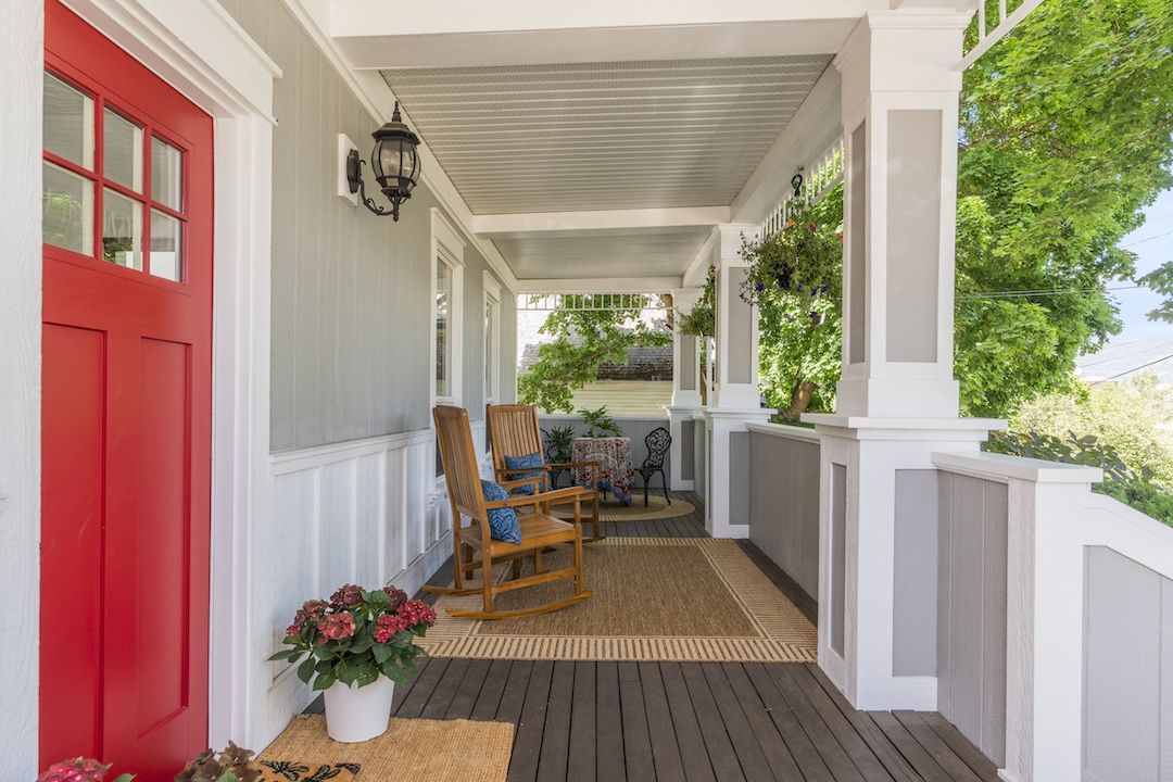 Front veranda