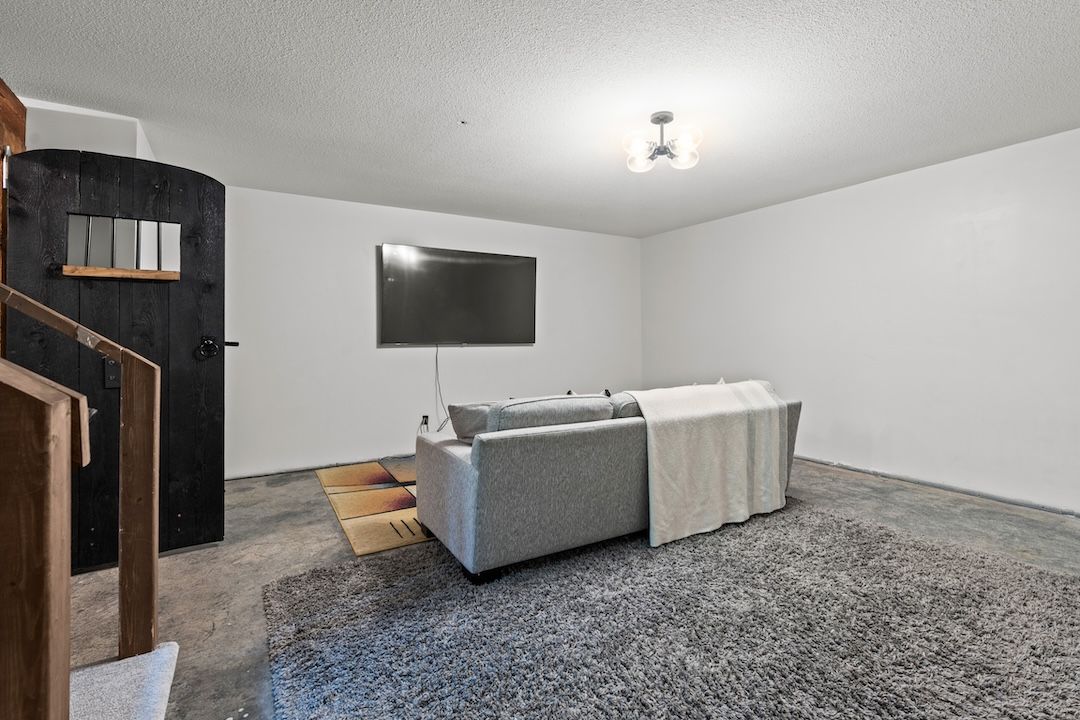 Theatre room on the lower level