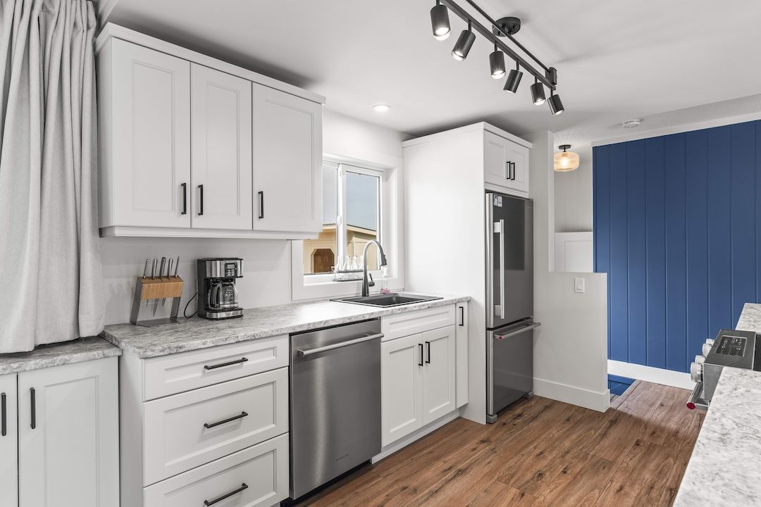 Redesigned kitchen