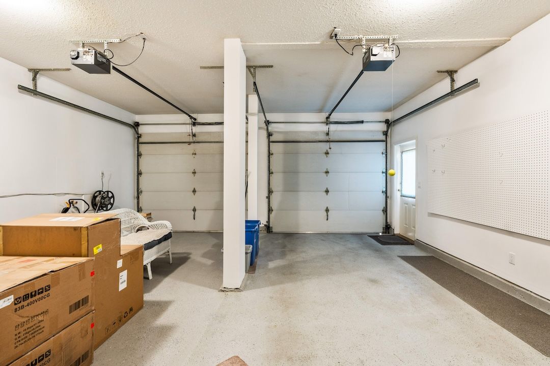Attached double garage at 2302 Maundrell Avenue
