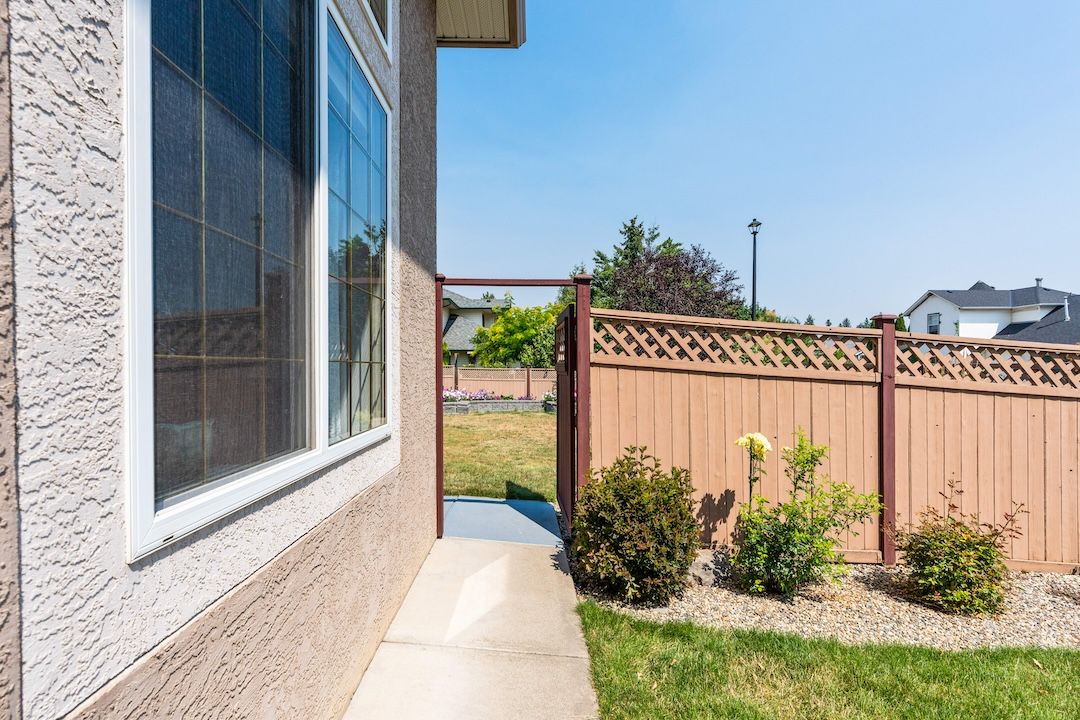 Side of the home with RV parking