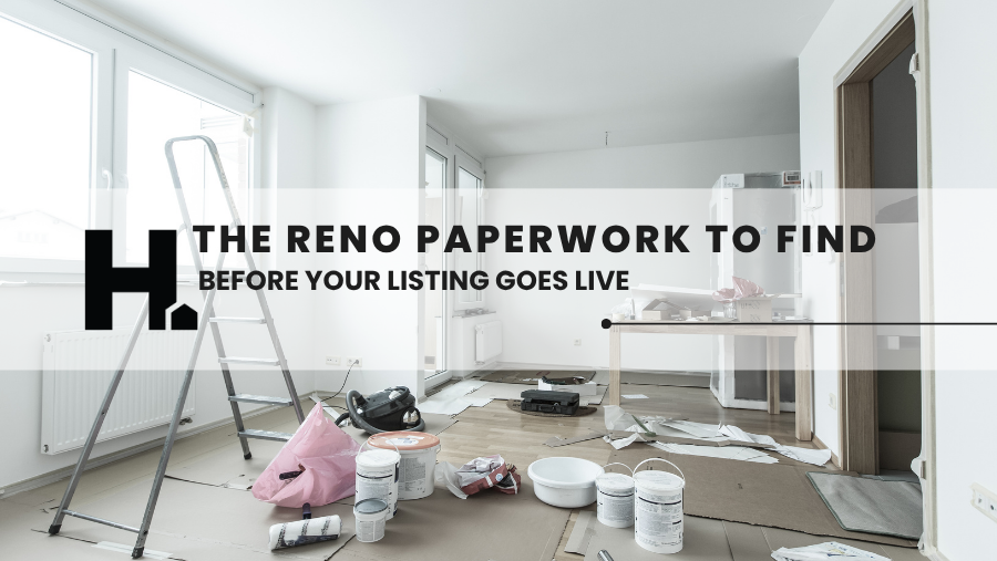 The Renovation Paperwork to Find Before You List