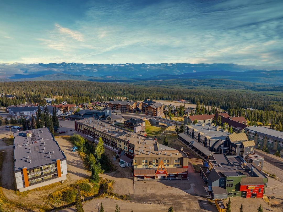 Big White village, home of Unit 204