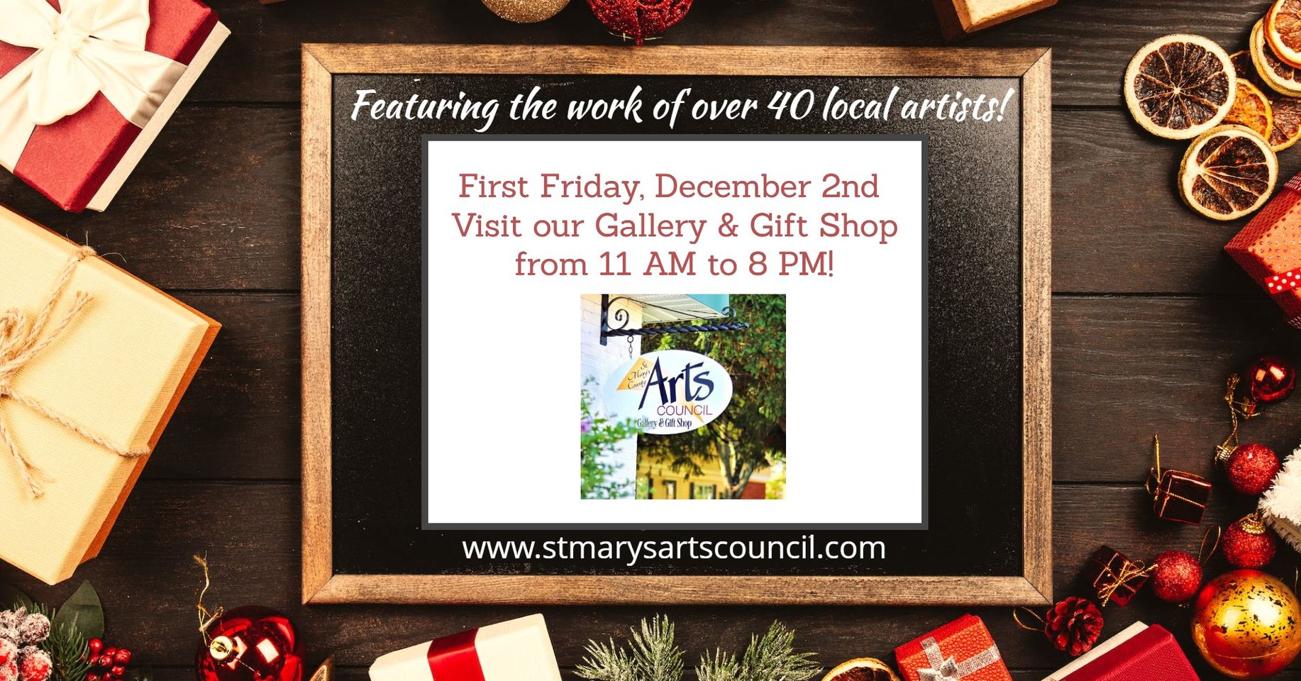 First Friday at St. Mary's County Arts Council (Leonardtown, MD)