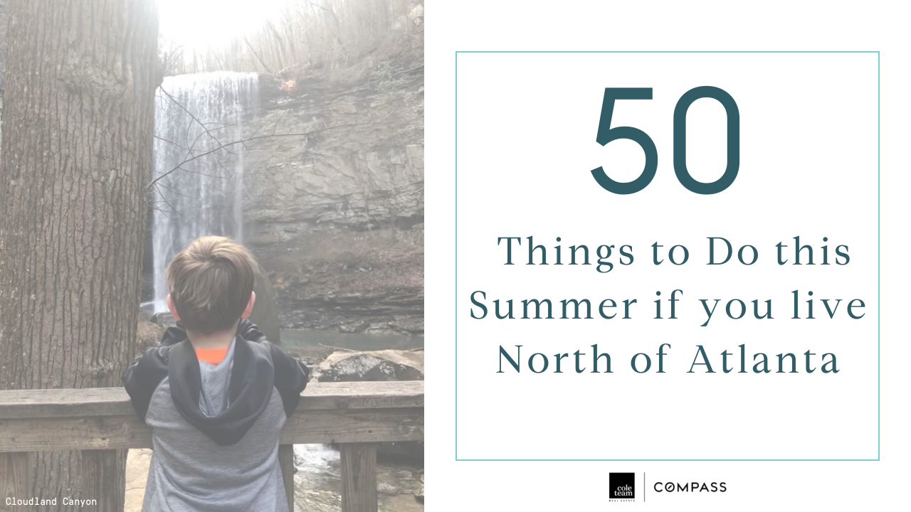 50 Fun Things to do this Summer if You Live North of Atlanta
