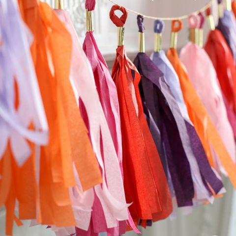 Tassel Garland - Graduation Party Ideas