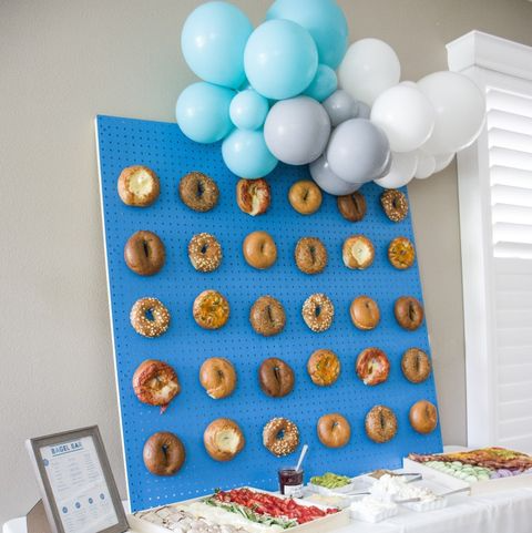 Bagel Board - Graduation Party Ideas