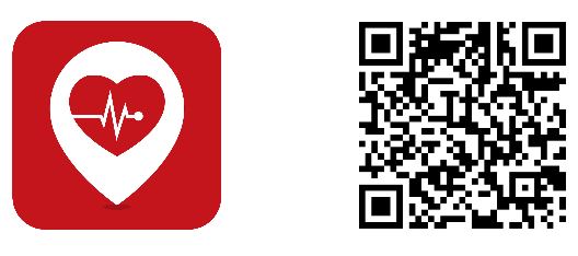 PulsePoint app and QR Code to download Apple or Android version