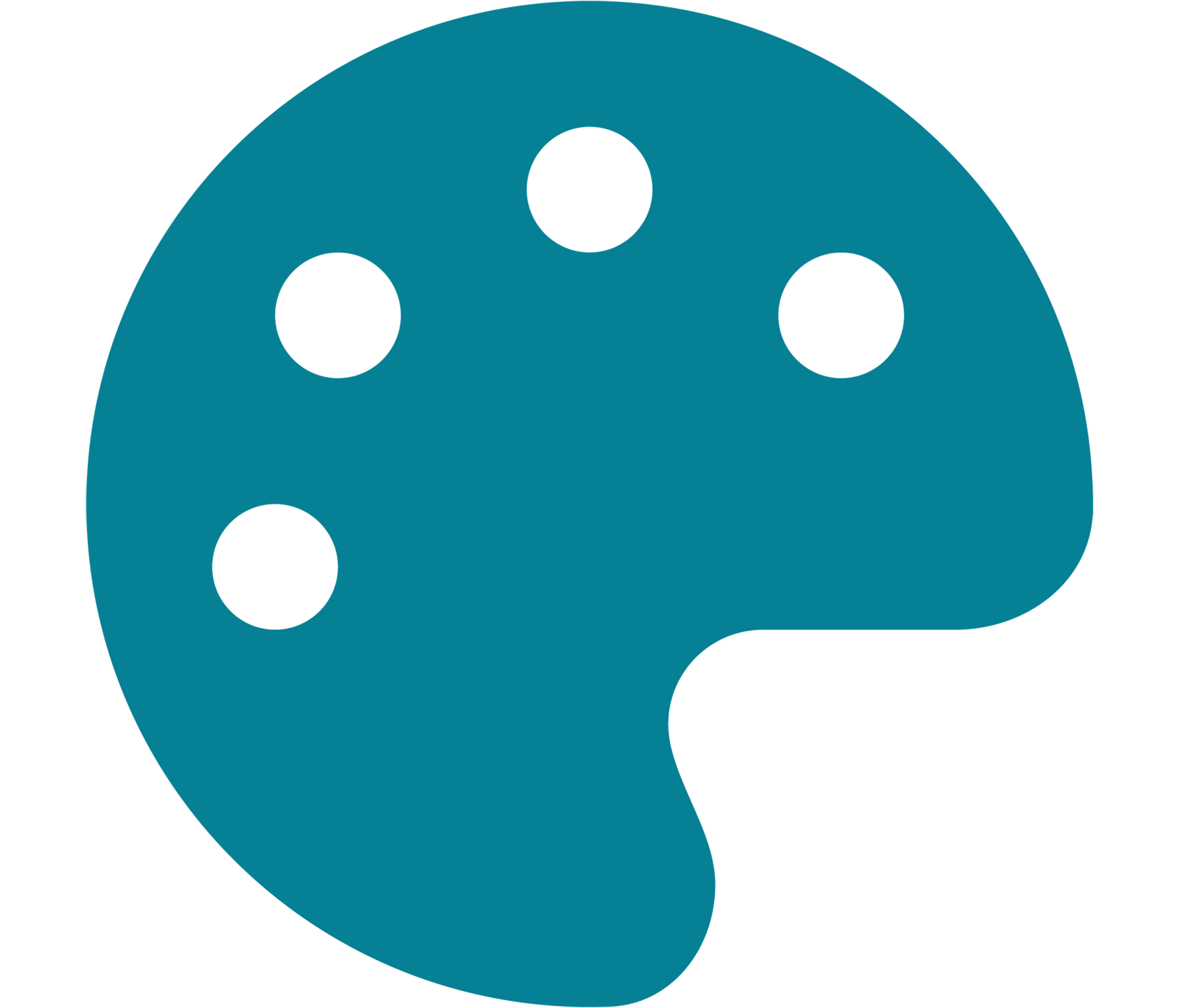 icon of a paint board