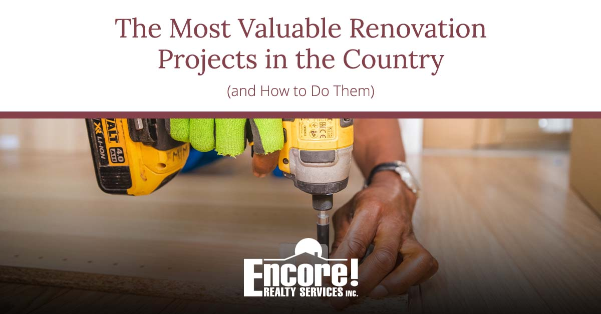 The Most Valuable Renovation Projects in the US (and How to Do Them)
