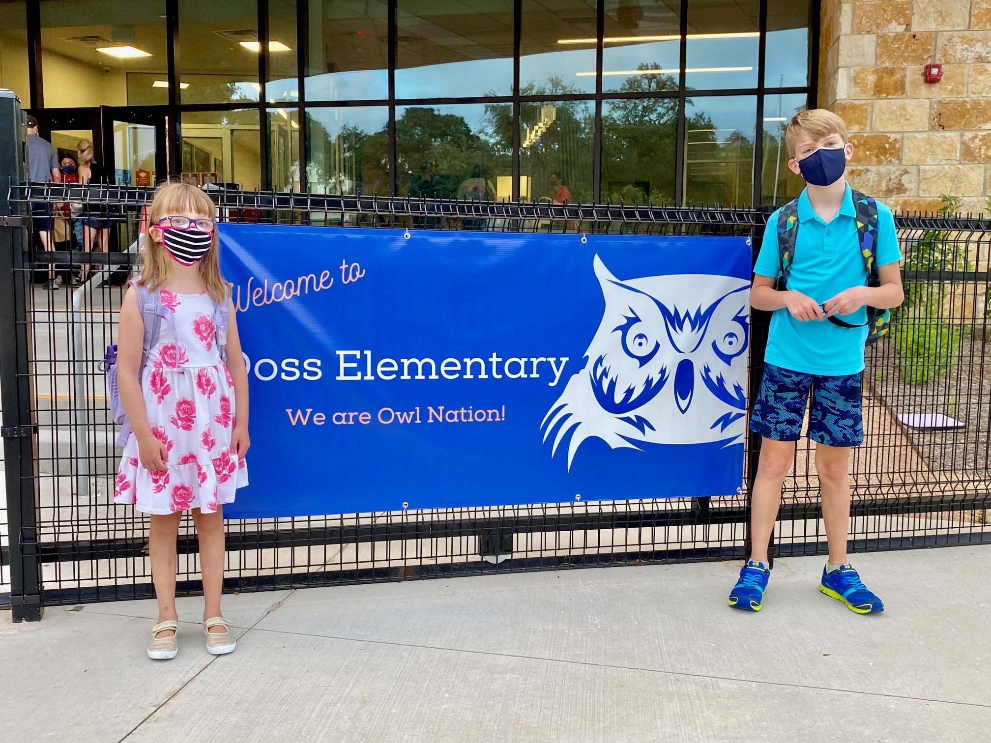 Back to school at Doss Elementary in Austin ISD