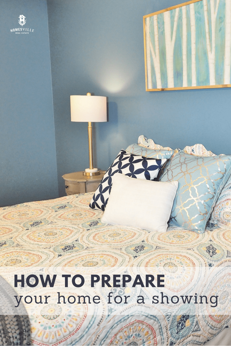 Preparing your home for a showing