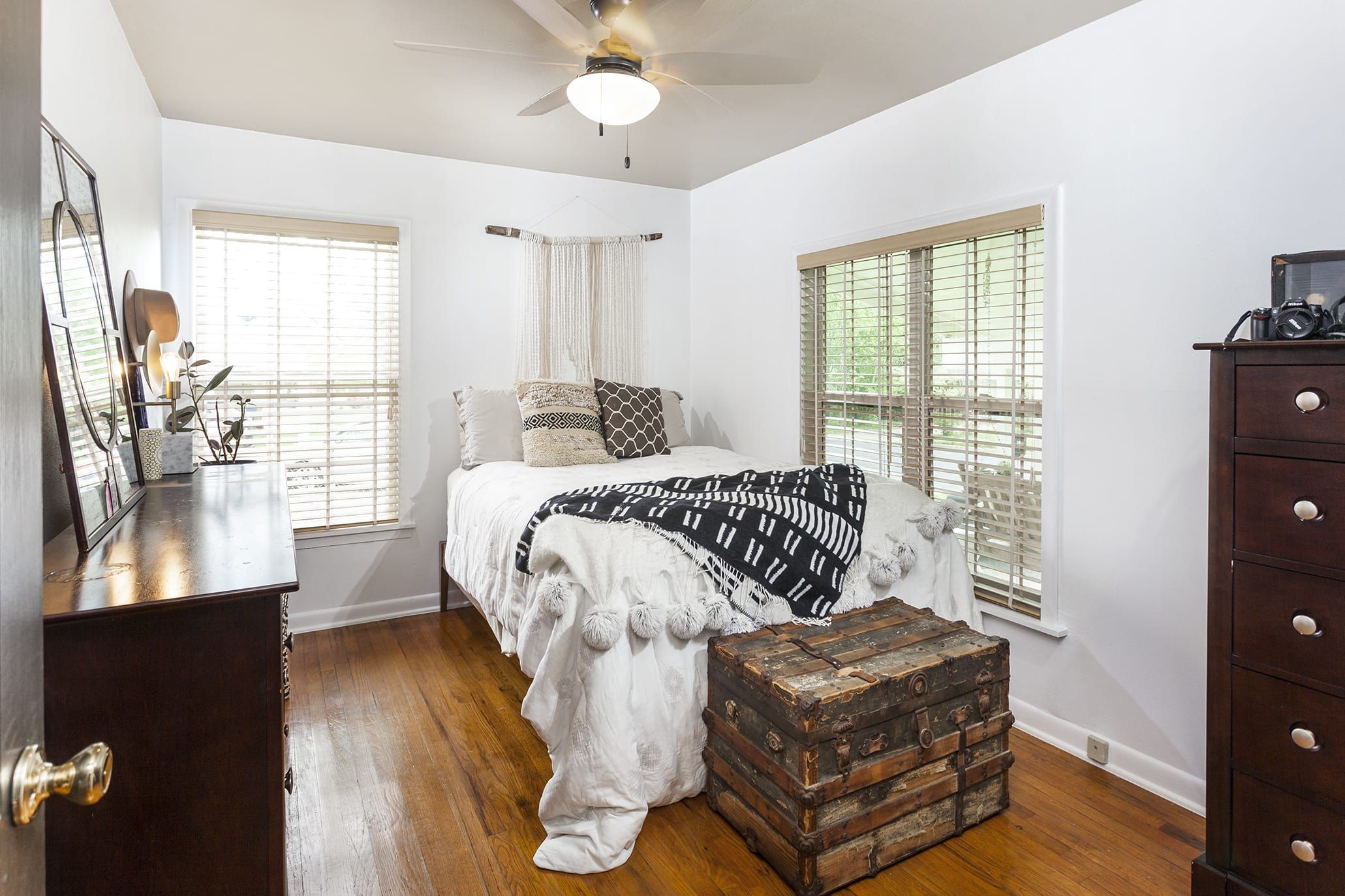 Boho chic bedroom