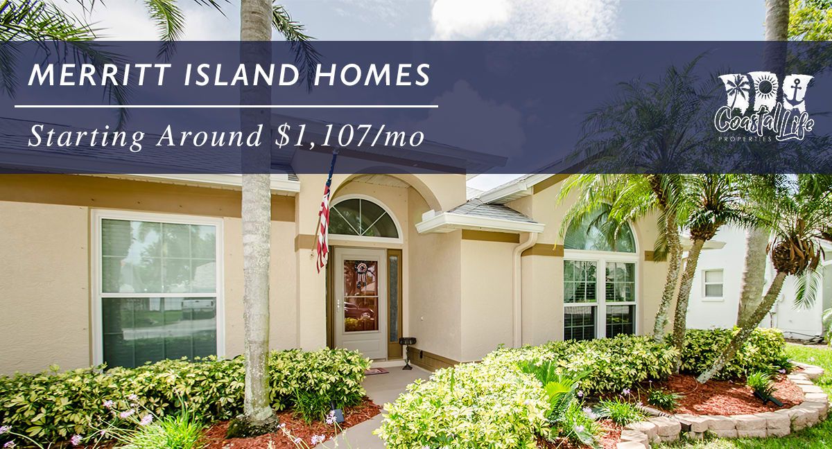 Merritt Island Homes Starting Around 1,107 a Month!