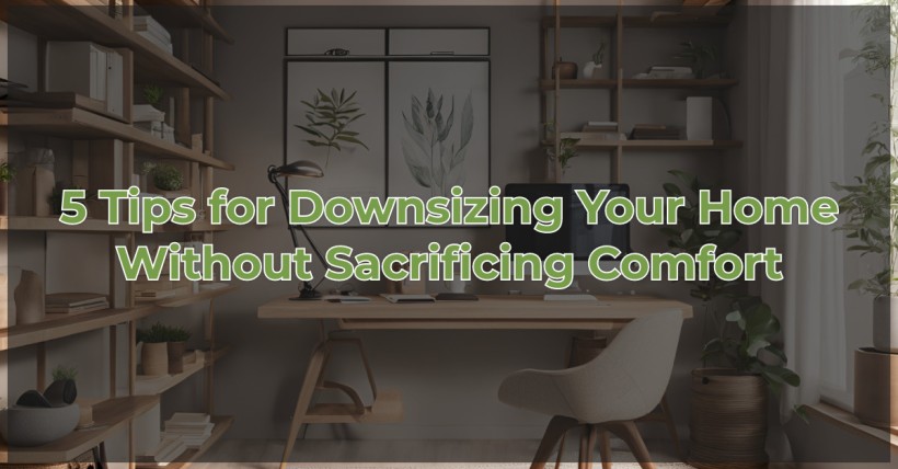 5 Tips for Downsizing Your Home Without Sacrificing Comfort