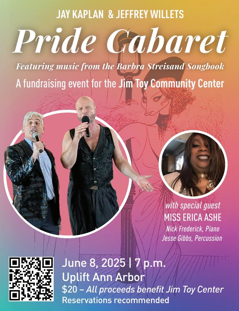 Pride Cabaret Benefit for Jim Toy Center