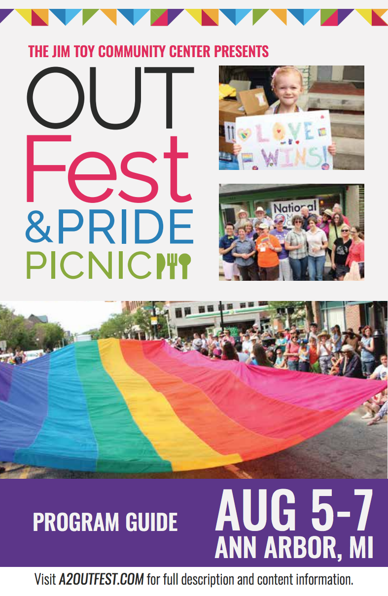 OUTFest & Pride Picnic program guide 2016