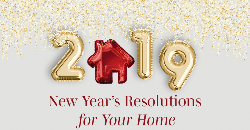 New Year’s Resolutions For Your Home